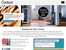 Tablet Screenshot of contura.se